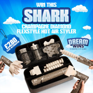 ✨ SHARK CHAMPAGNE DIAMOND FLEXSTYLE HOT AIRSTYLER ✨
